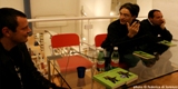 Valerio Lucarelli tra Filippo Anniballi e Marco Lombardi